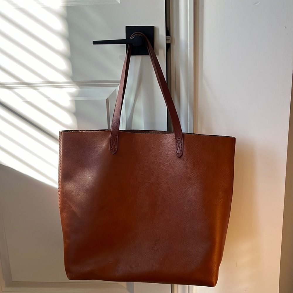 Madewell Leather Tote Bag